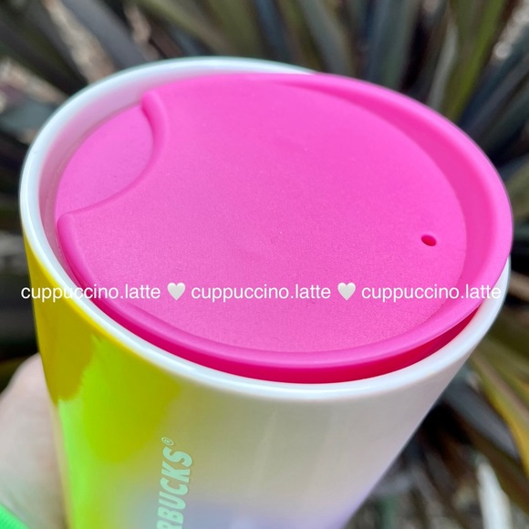 Starbucks Accessories Newstarbucks 223 Pastel Pink Lilac Orange